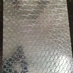 Finished embossing plates