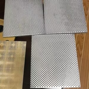 Steel punching embossing plate